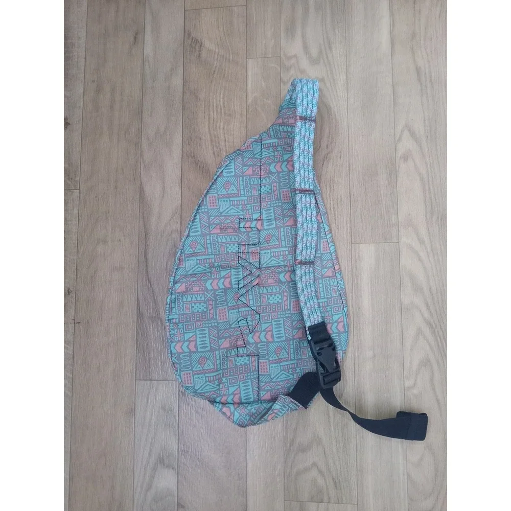 Kavu‎ Rope Sling Bag Pastel Chalk Crossbody Backpack Bag Good Condition